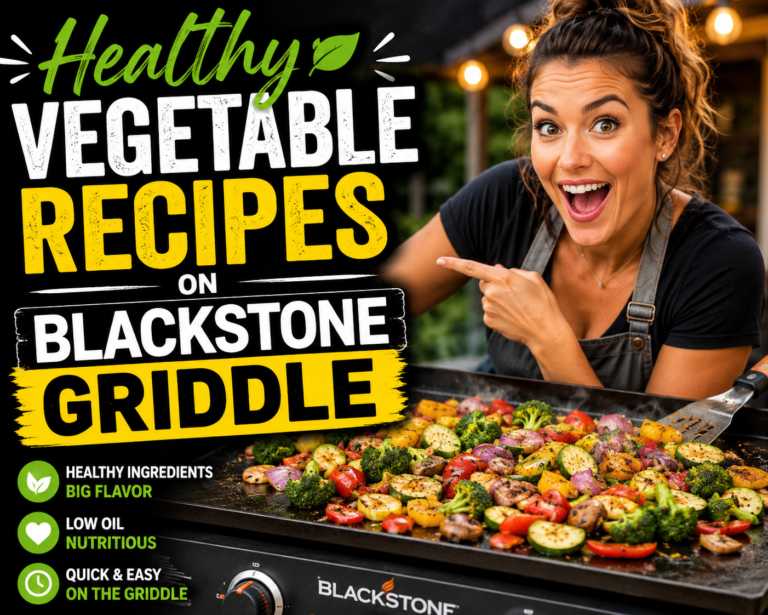 Healthy Vegetable Recipes on Blackstone Griddle