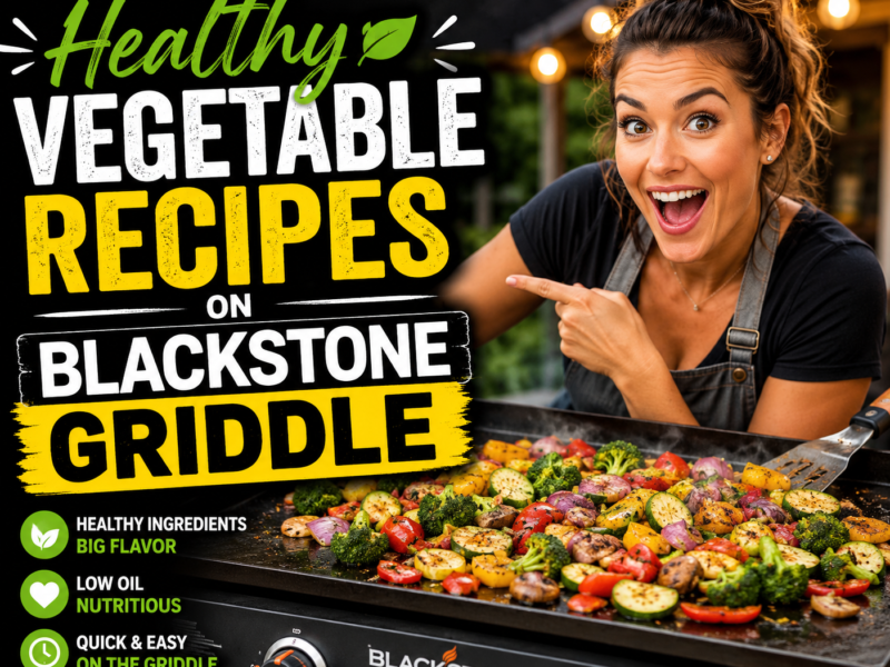 Healthy Vegetable Recipes on Blackstone Griddle – Easy Fresh Meals for Beginners