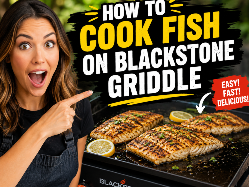How to Cook Fish on Blackstone Griddle – Easy Beginner Method for Perfect Fish
