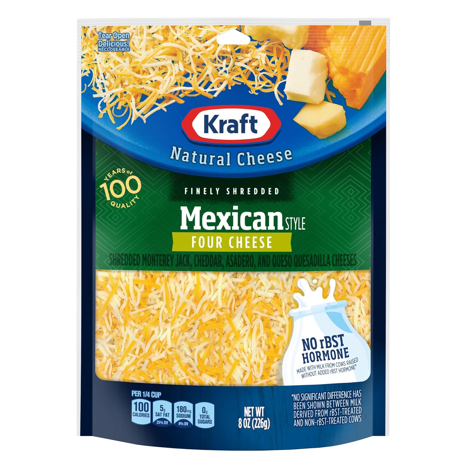 Blackstone Quesadilla Recipe Step by Step – Crispy, Cheesy & Beginner Friendly Kraft Natural Shredded Mexican Style Four Cheese (8 oz Bag)