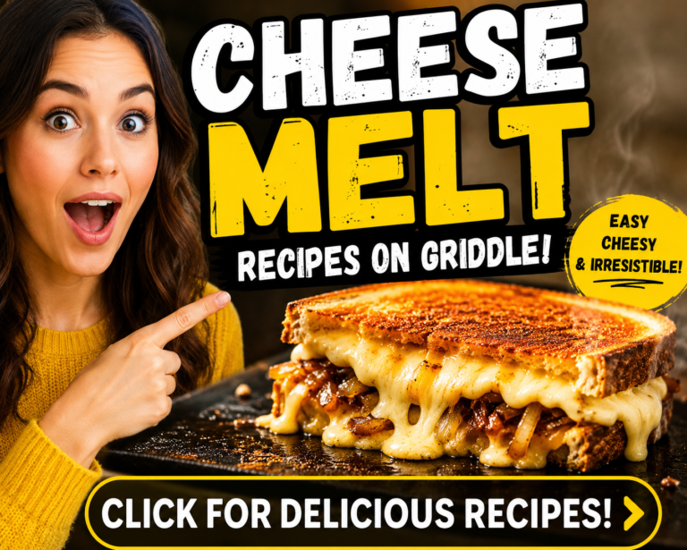 cheese melt recipes on griddle